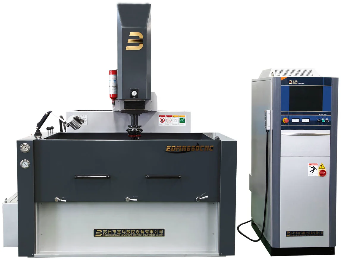 EDMN650CNC 单牛头三轴数控交流伺服电火花成型机